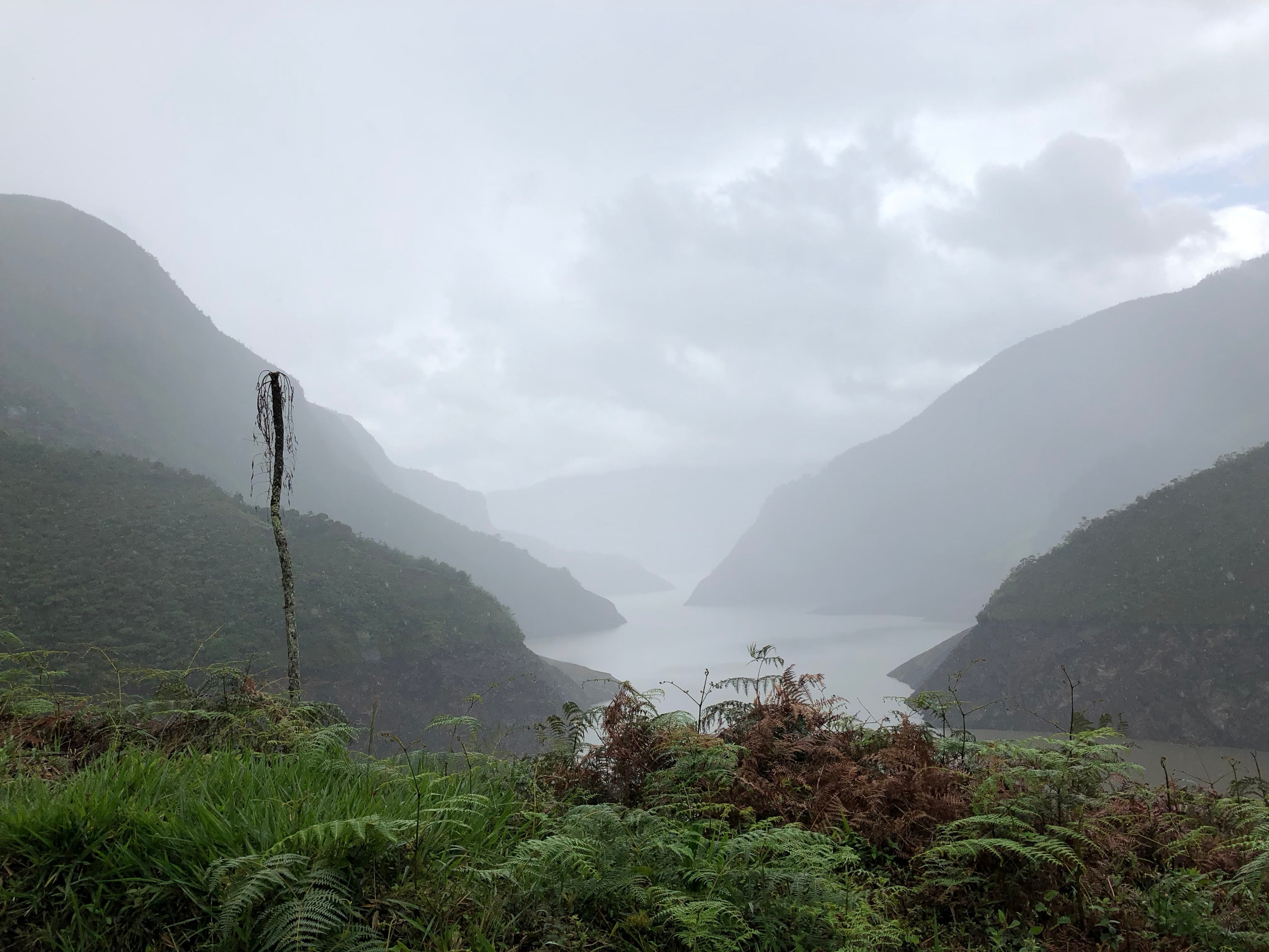 Chivor mining region of Colombia.