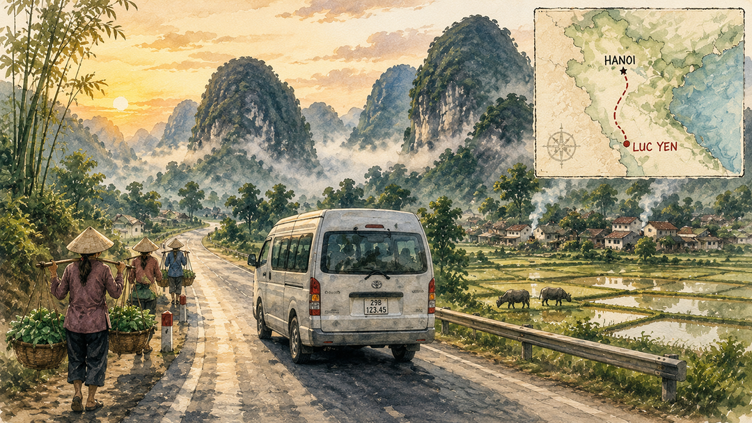 The Luc Yen Morning Market