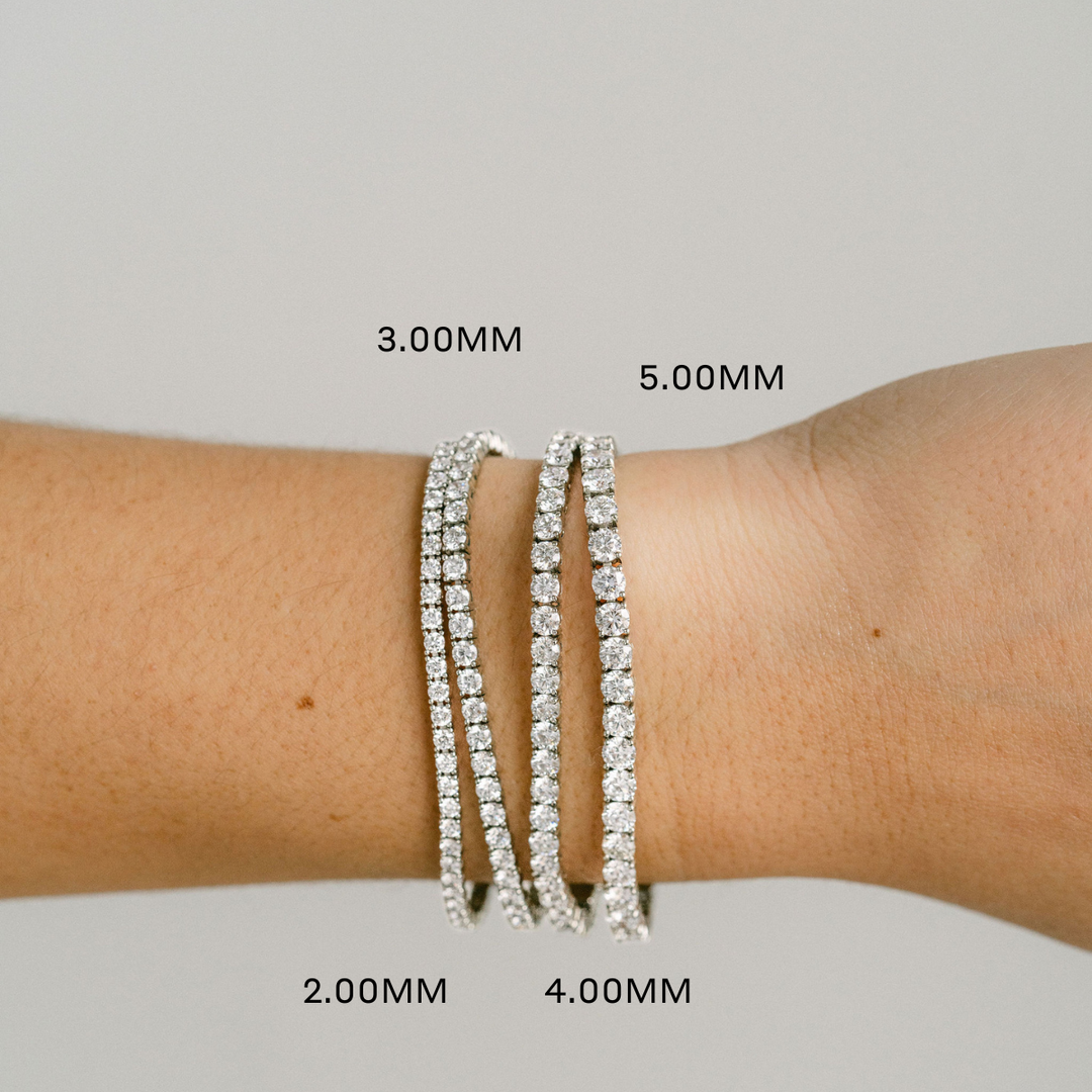 Round Diamond Tennis Bracelet