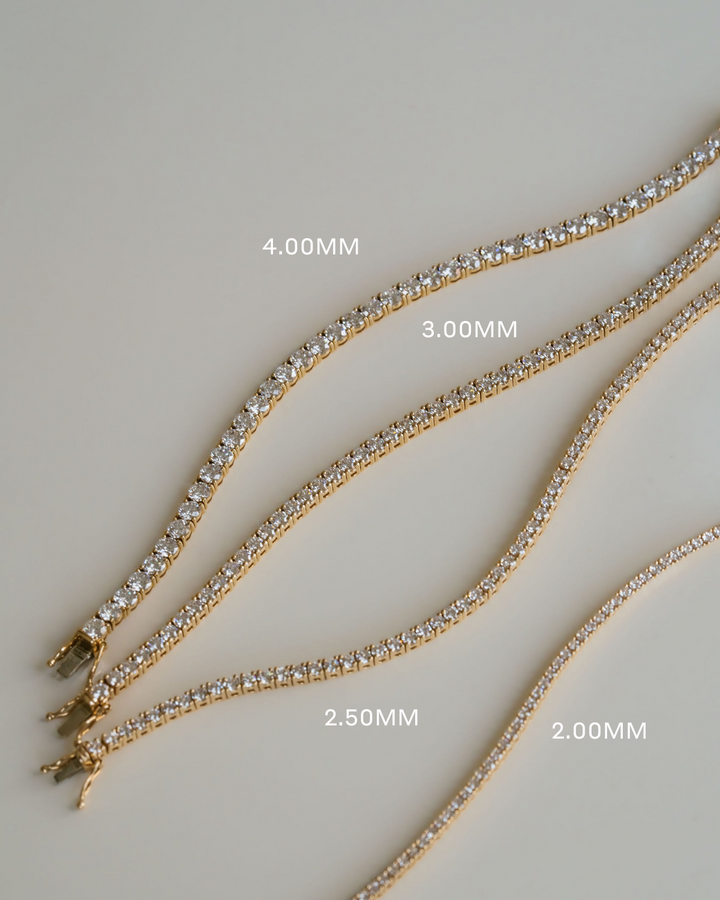 Round Diamond Tennis Bracelet