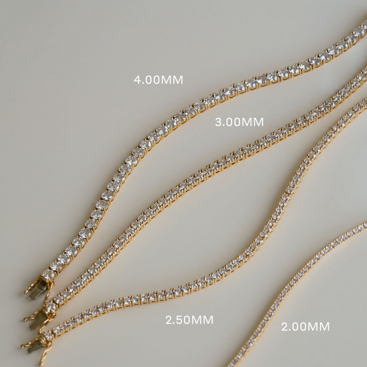 Round Diamond Tennis Bracelet