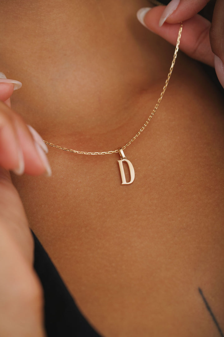 Cavalier Letter Pendants