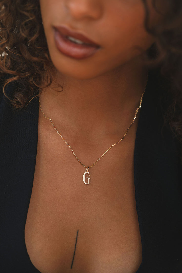 Cavalier Letter Pendants