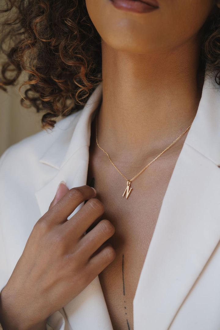 Cavalier Letter Pendants