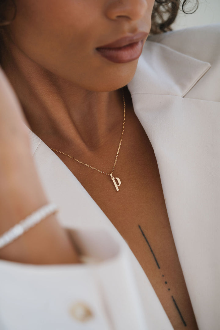 Cavalier Letter Pendants