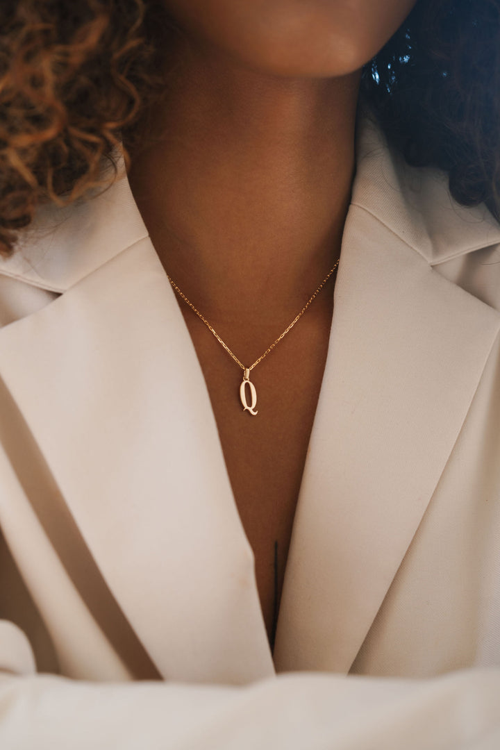 Cavalier Letter Pendants