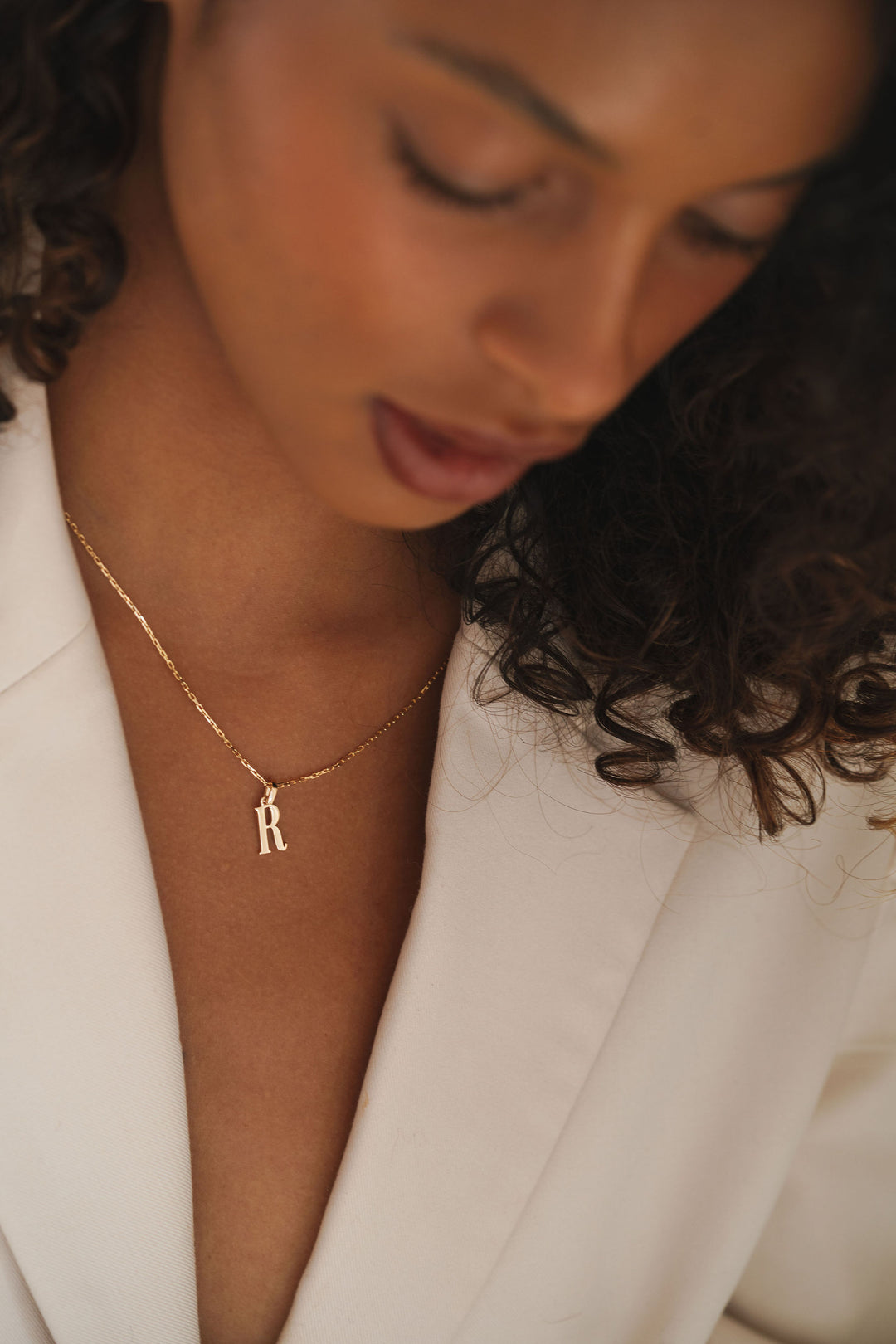 Cavalier Letter Pendants