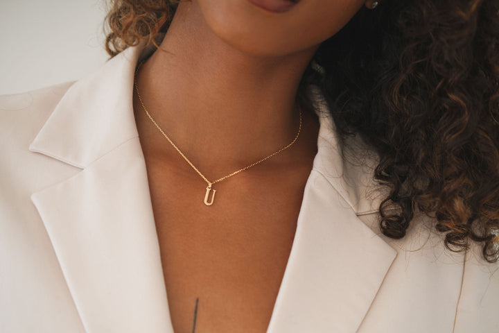 Cavalier Letter Pendants