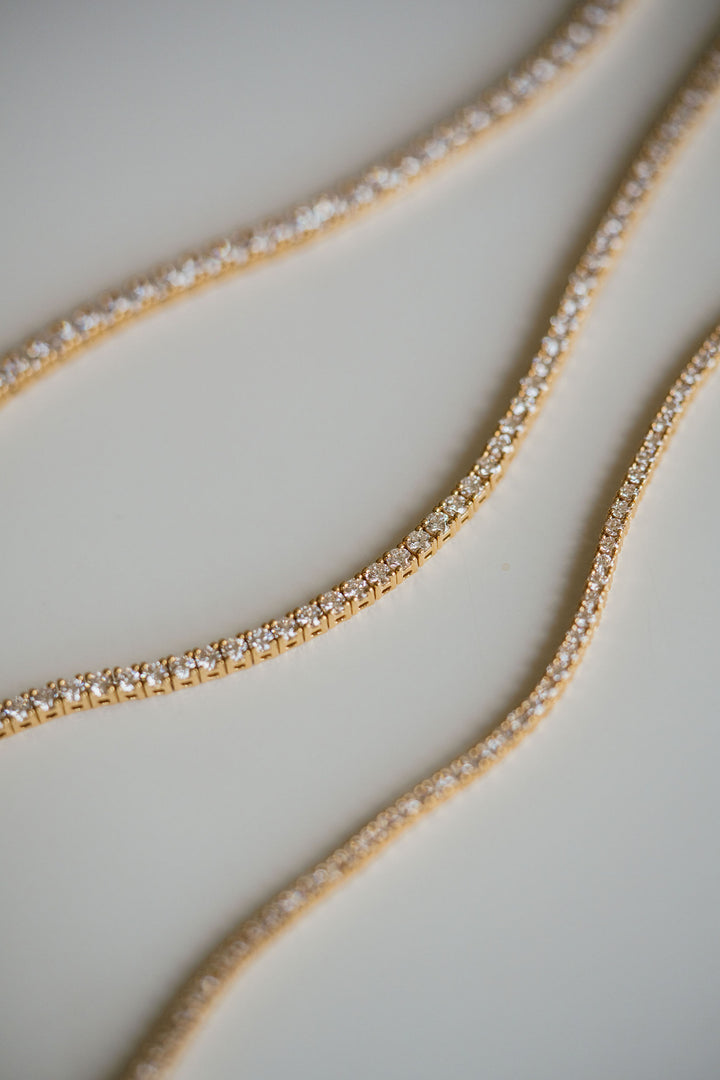 Round Diamond Tennis Bracelet