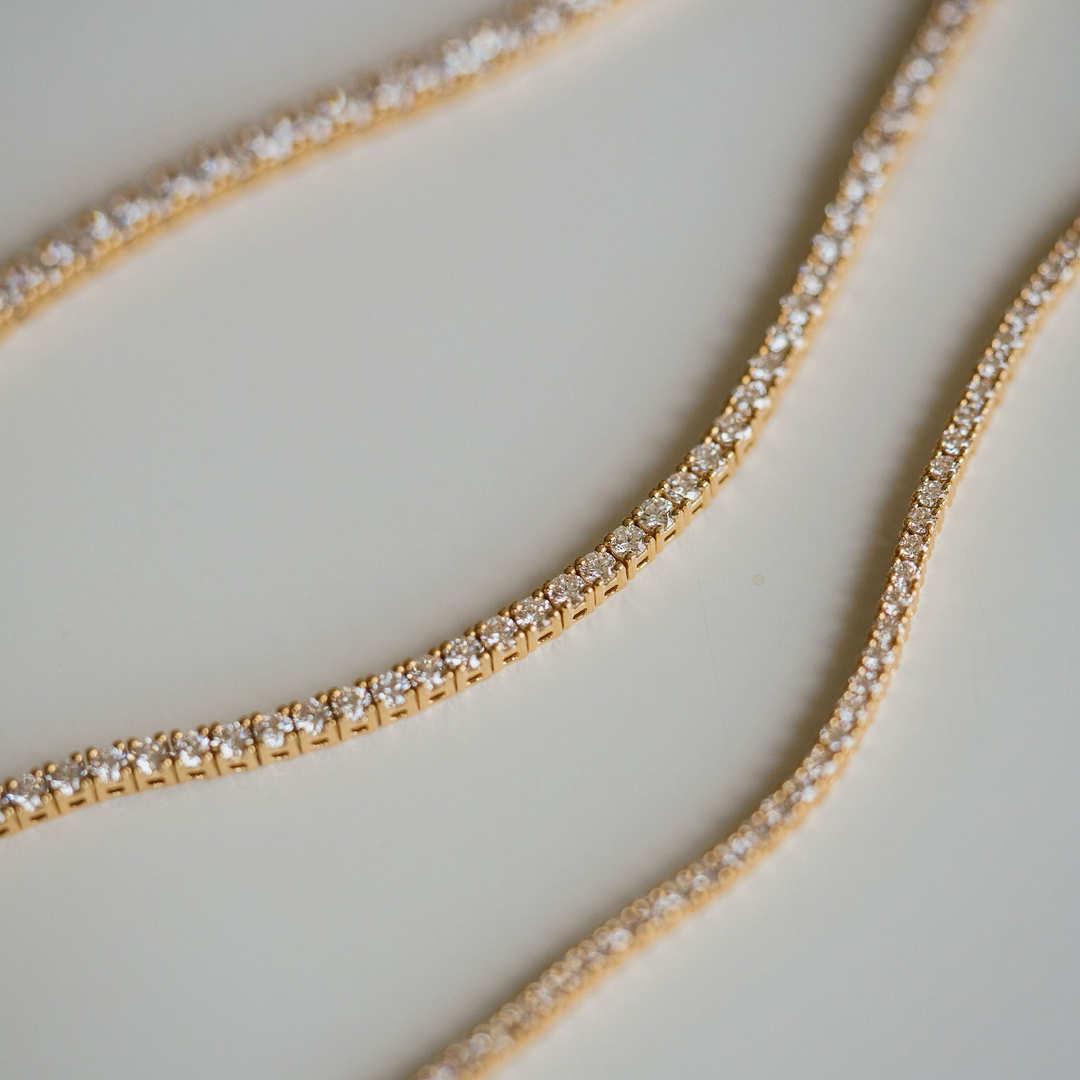 Round Diamond Tennis Bracelet