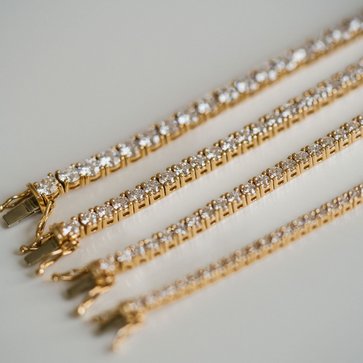 Round Diamond Tennis Bracelet