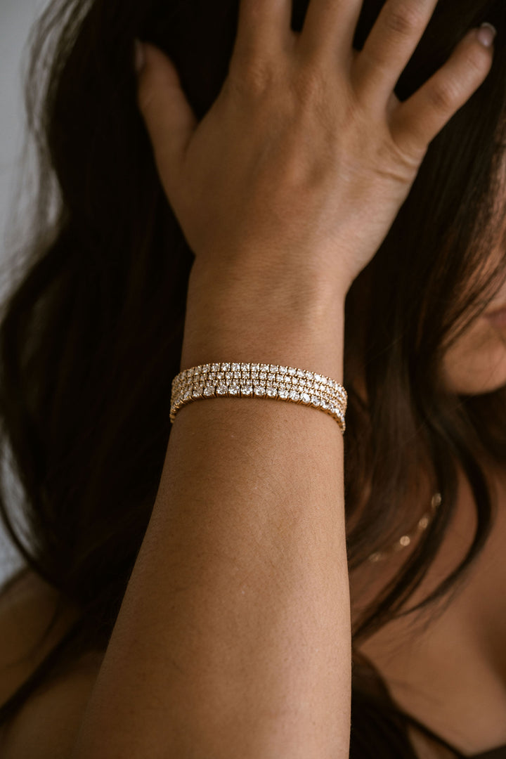 Round Diamond Tennis Bracelet