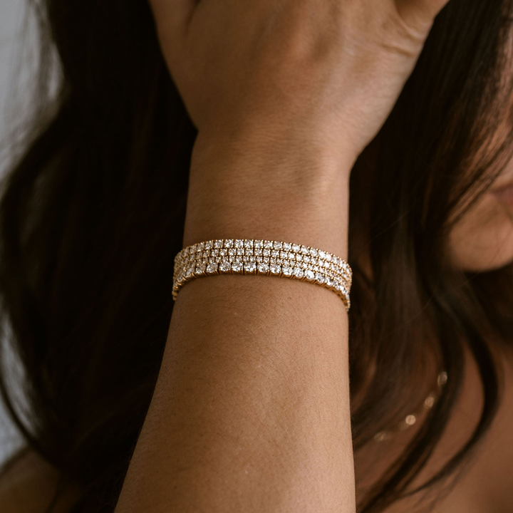 Round Diamond Tennis Bracelet