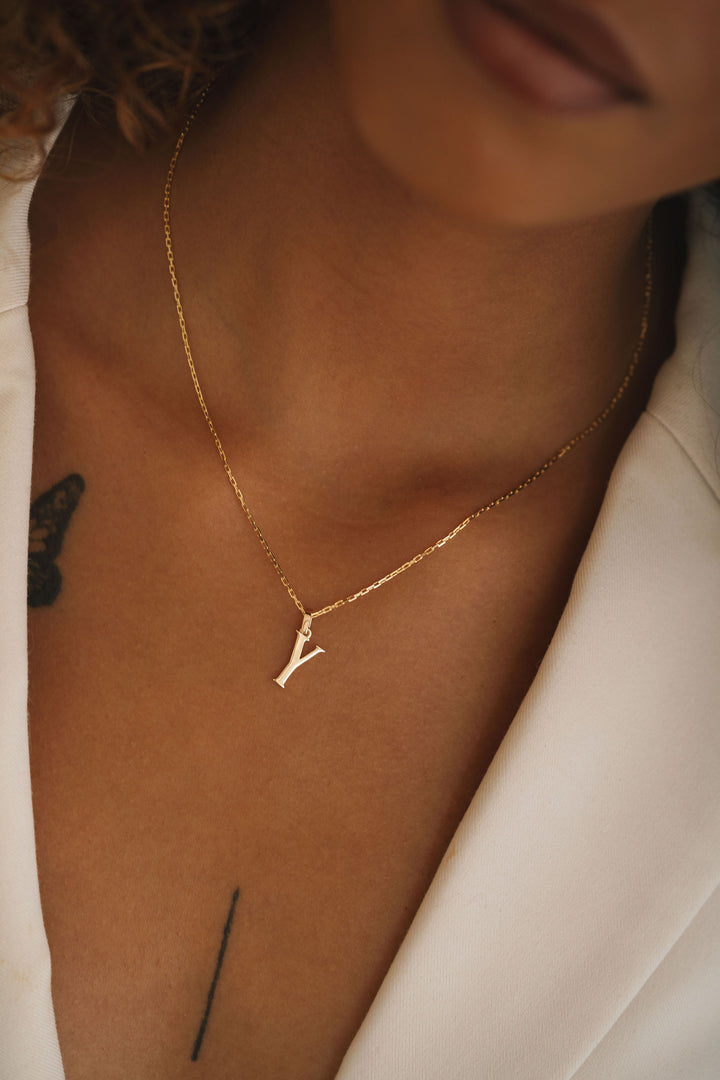 Cavalier Letter Pendants