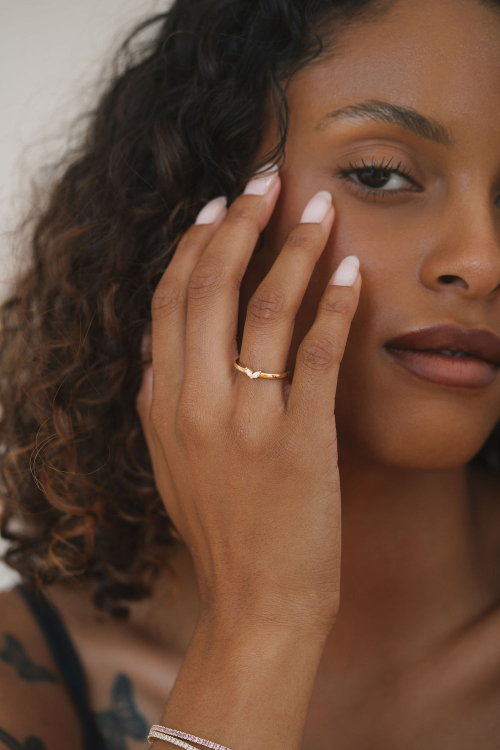 Double Marquise Diamond Band