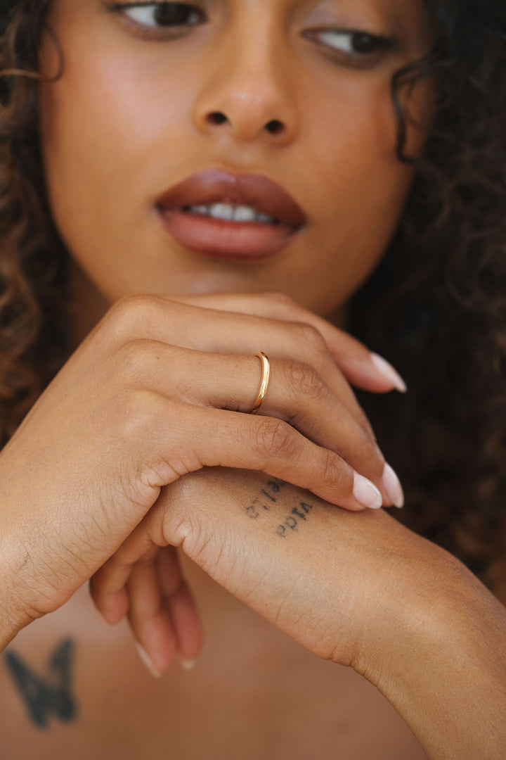 Rounded Polished Band