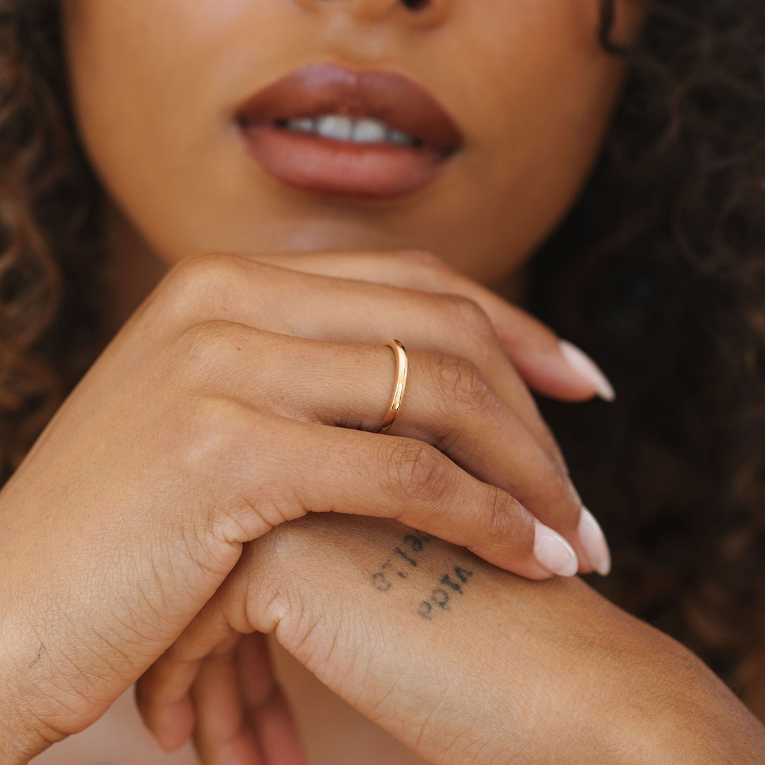 Rounded Polished Band