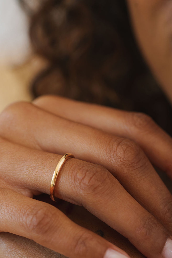 Rounded Polished Band