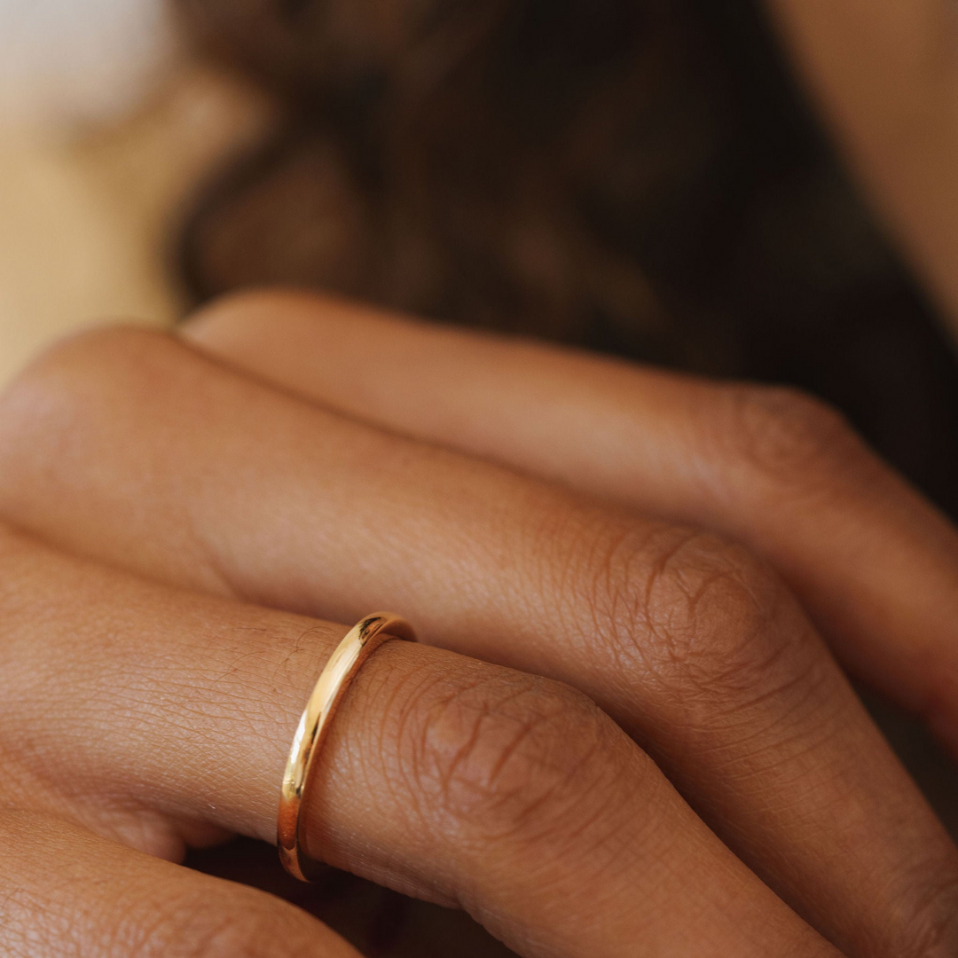 Rounded Polished Band