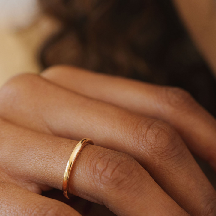 Rounded Polished Band