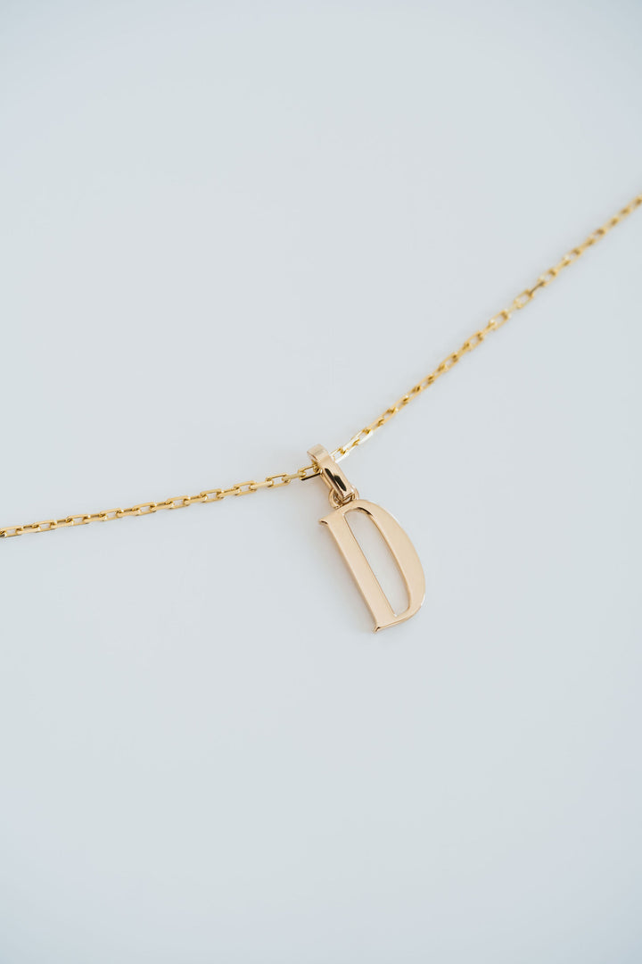 Cavalier Letter Pendants