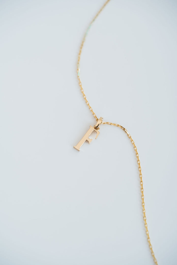 Cavalier Letter Pendants
