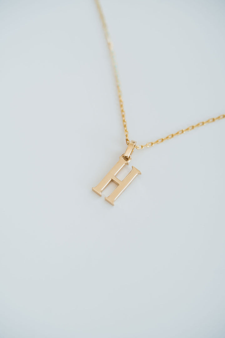 Cavalier Letter Pendants