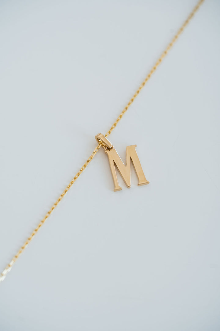 Cavalier Letter Pendants