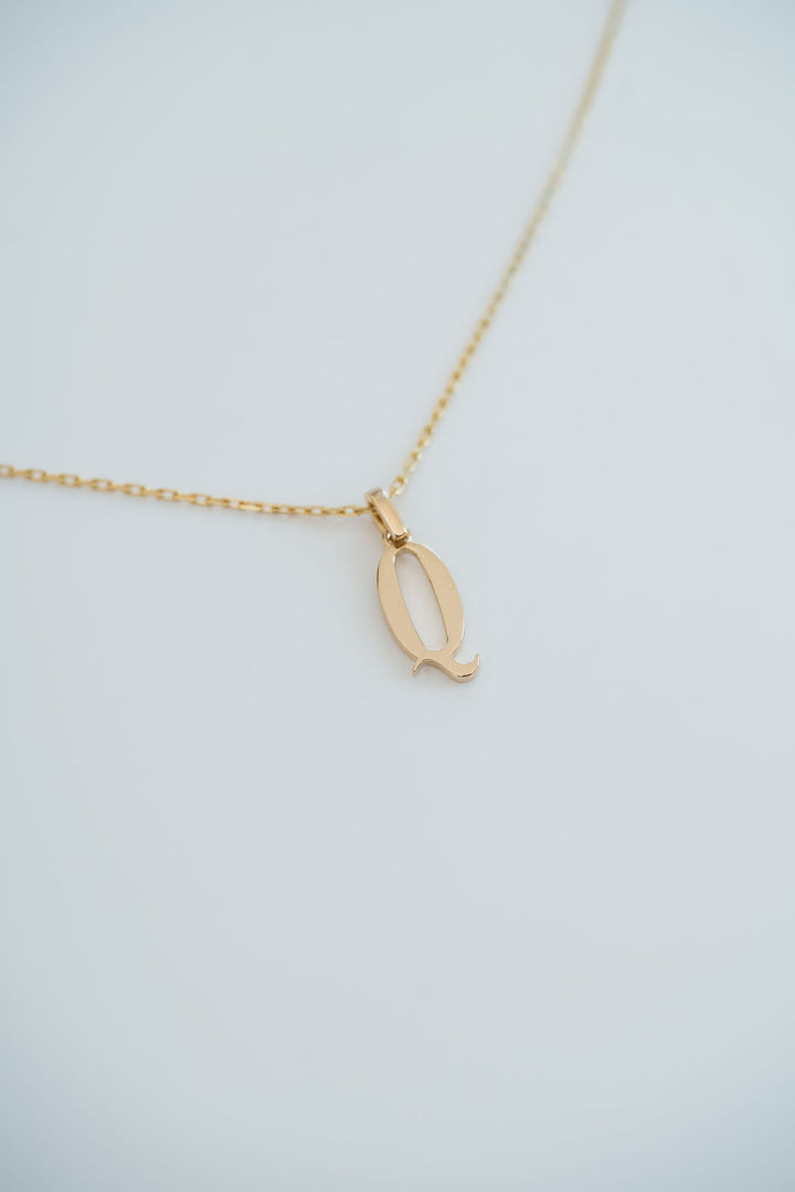 Cavalier Letter Pendants