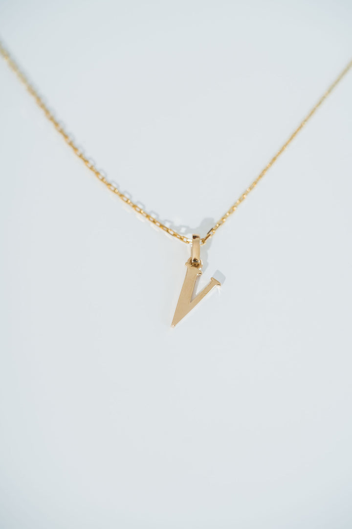 Cavalier Letter Pendants