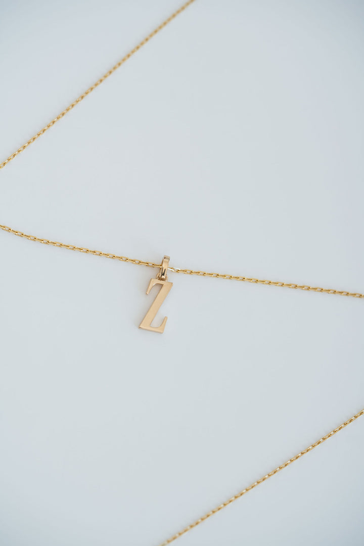 Cavalier Letter Pendants