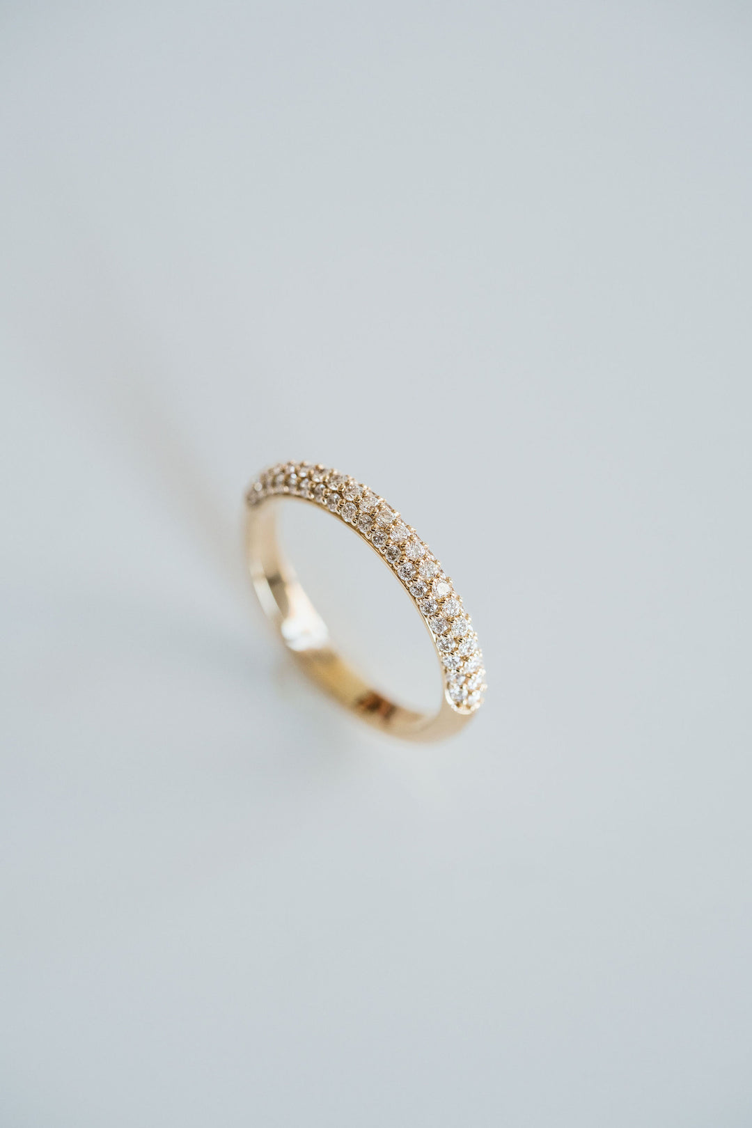 Domed Micropavè Band