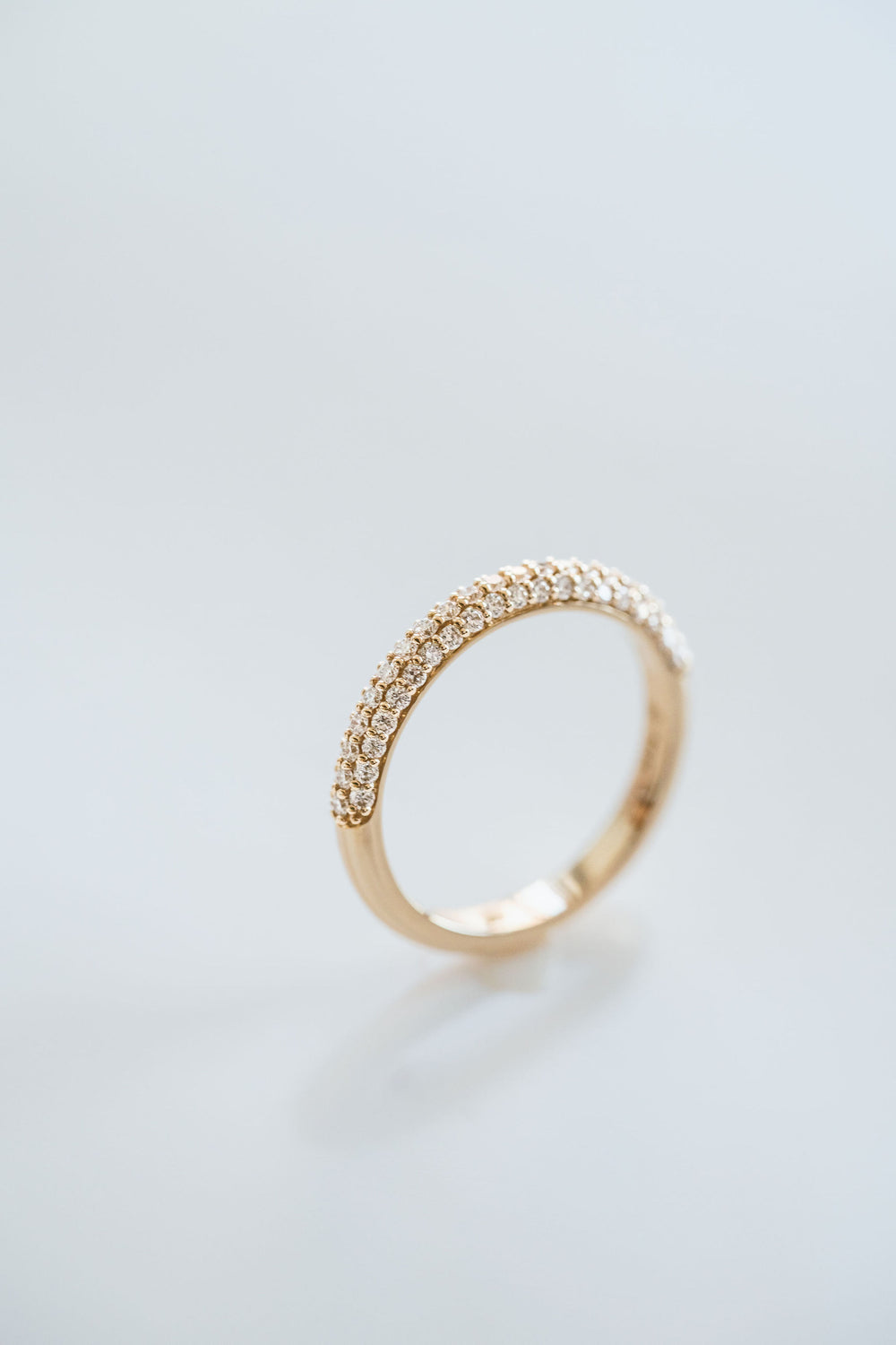 Domed Micropavè Band