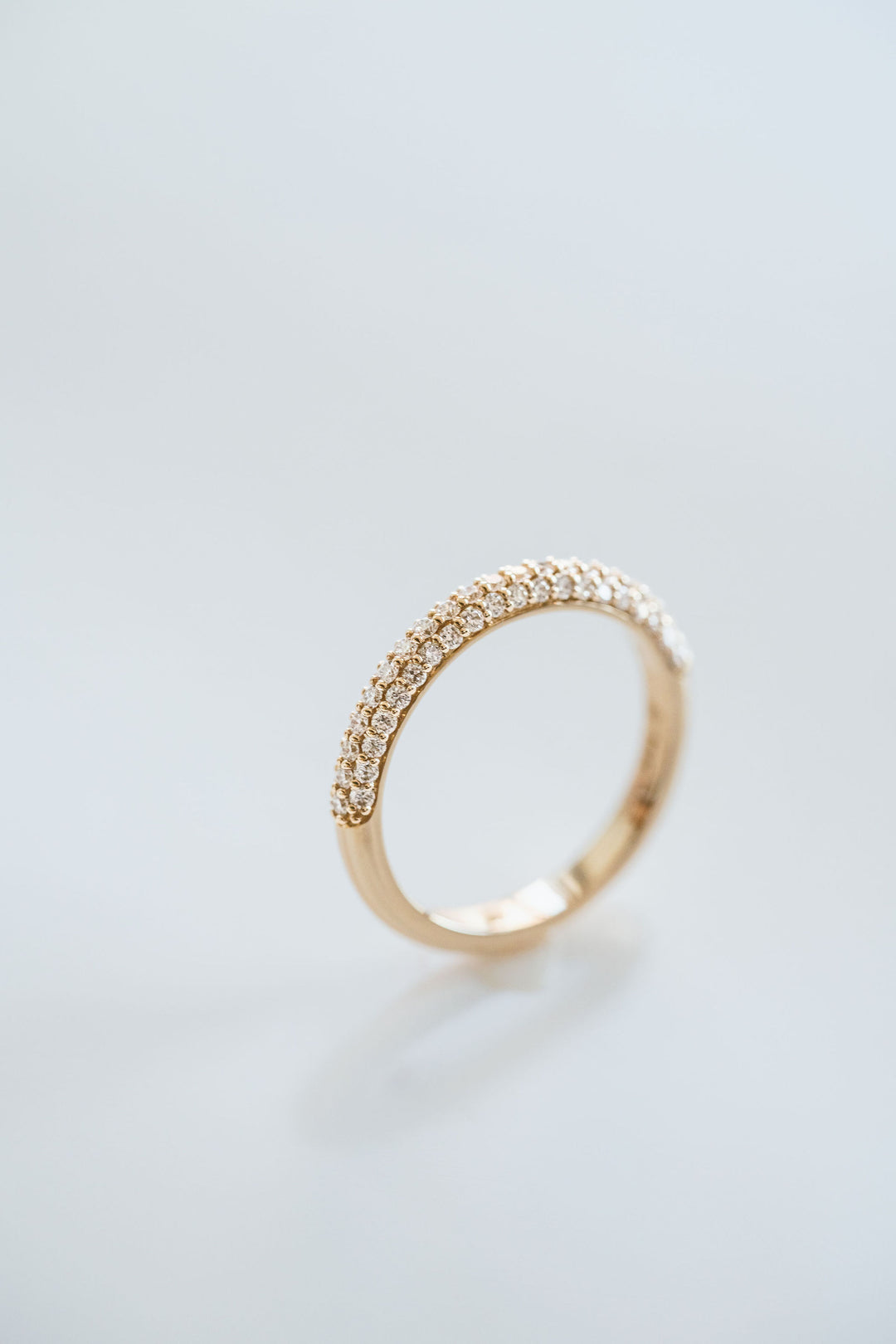 Domed Micropavè Band