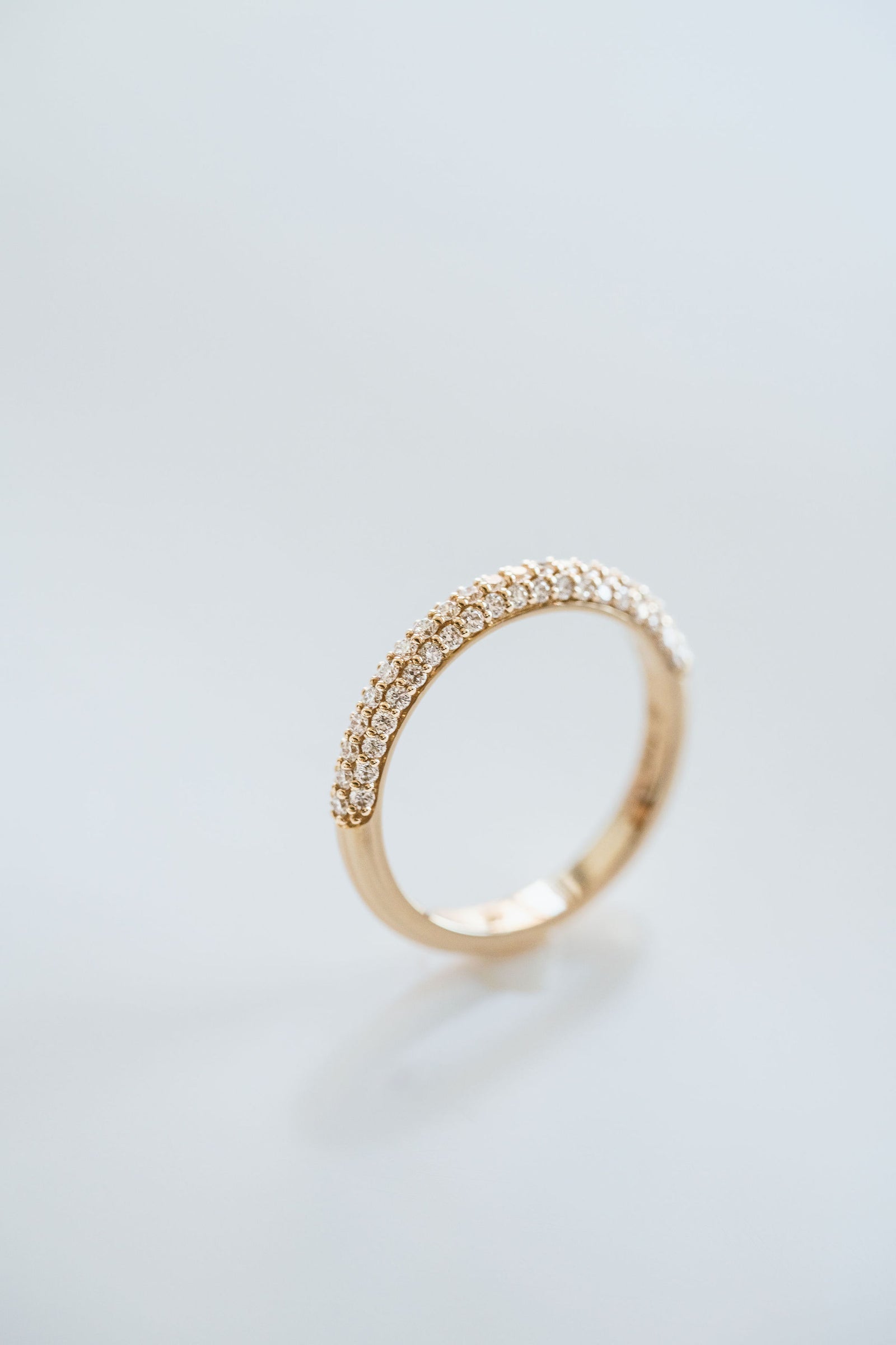 Domed Micropavè Band