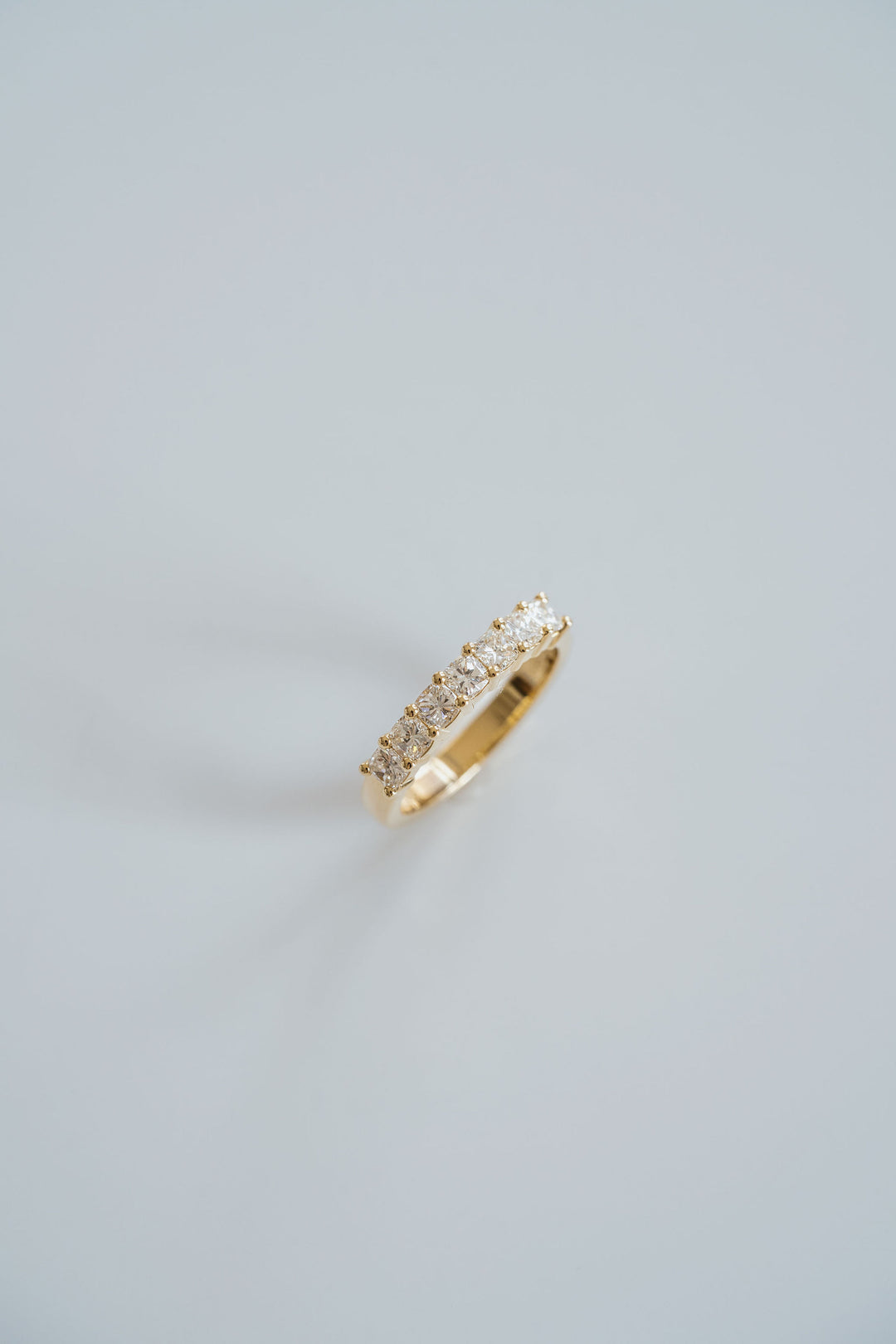 Square Cushion Cut Diamond Band