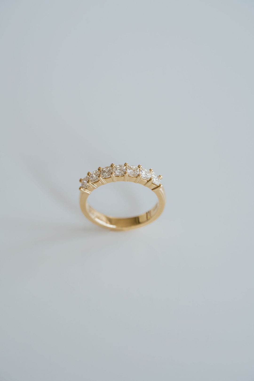 Square Cushion Cut Diamond Band