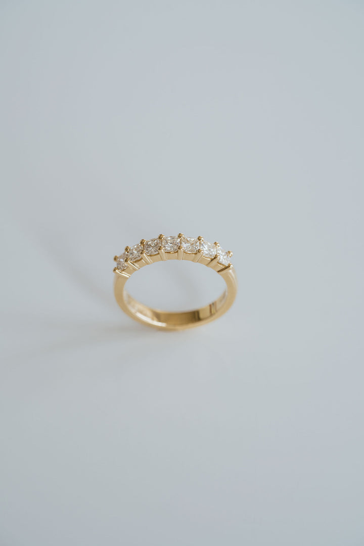 Square Cushion Cut Diamond Band