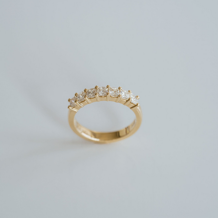 Square Cushion Cut Diamond Band