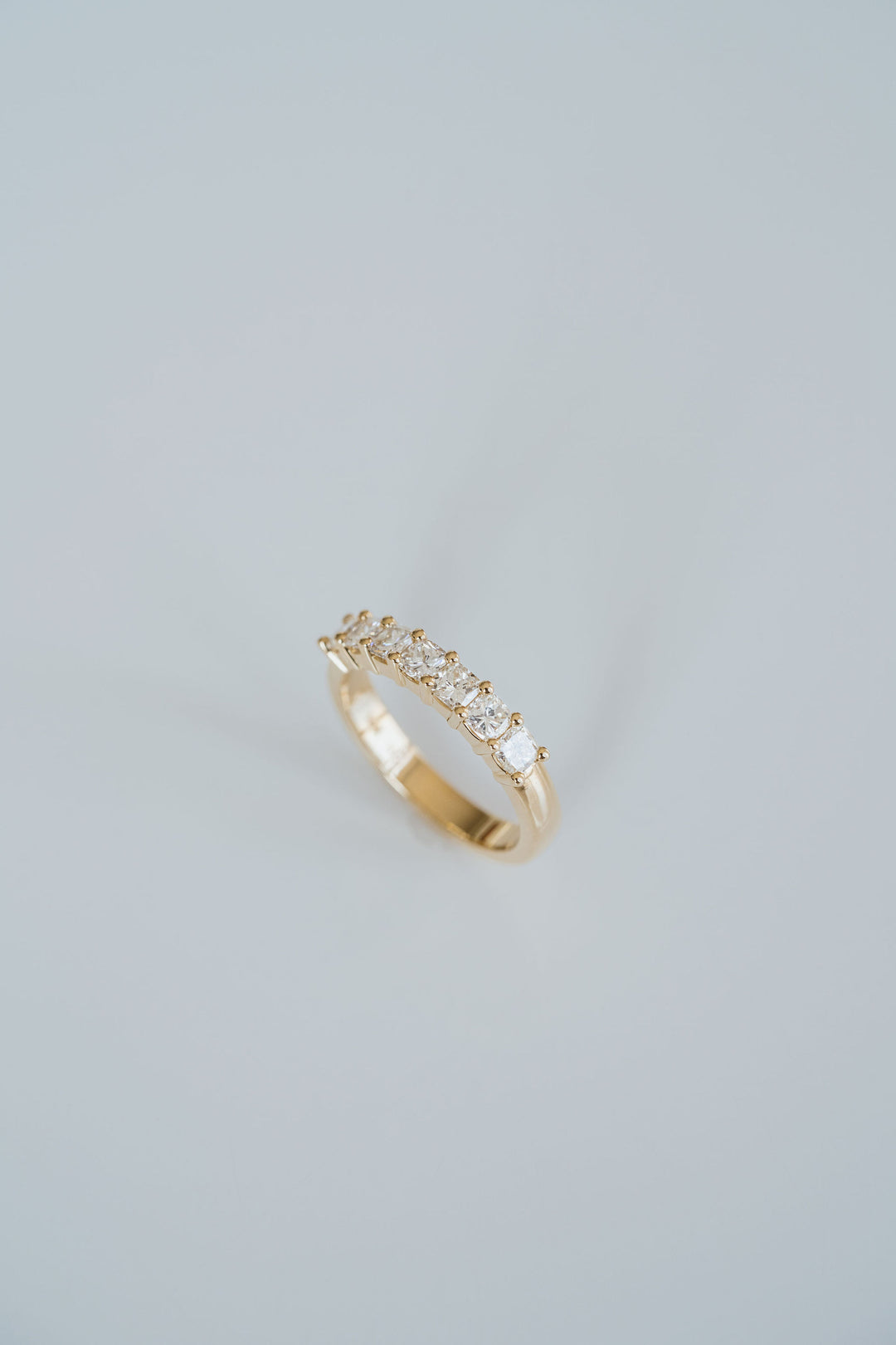 Square Cushion Cut Diamond Band