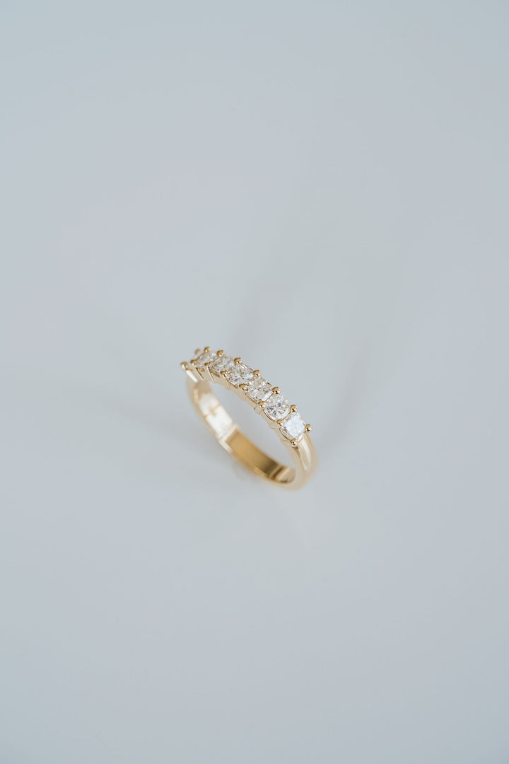 Square Cushion Cut Diamond Band