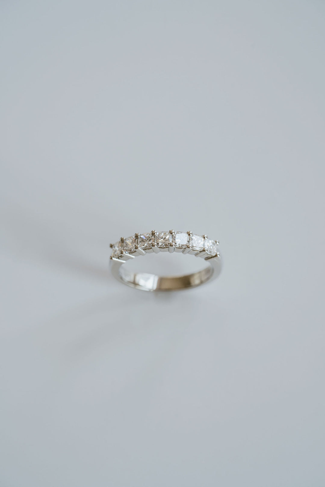 Square Cushion Cut Diamond Band