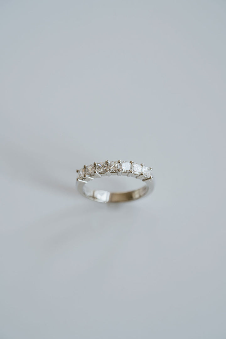 Square Cushion Cut Diamond Band