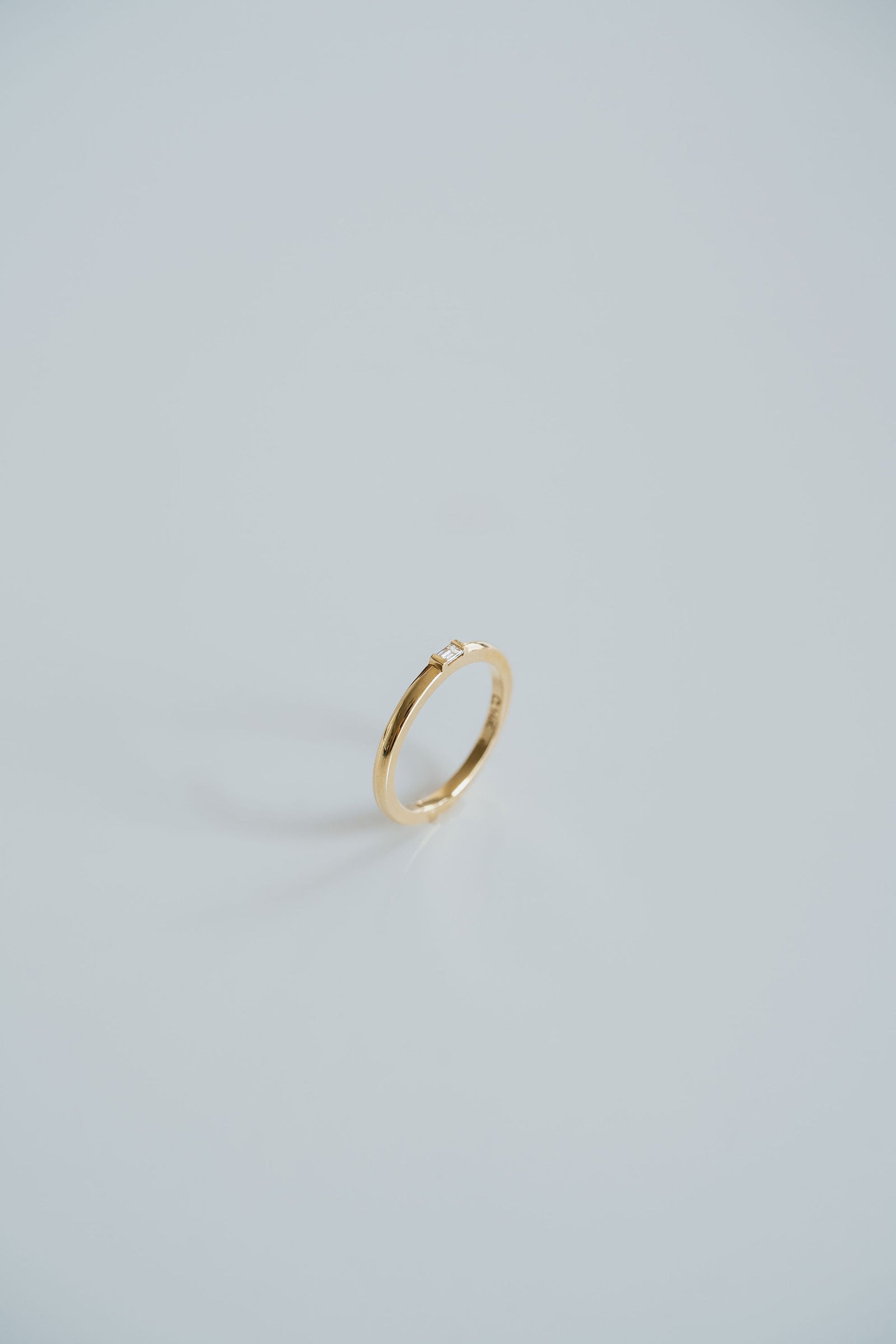 Single Baguette Diamond Band