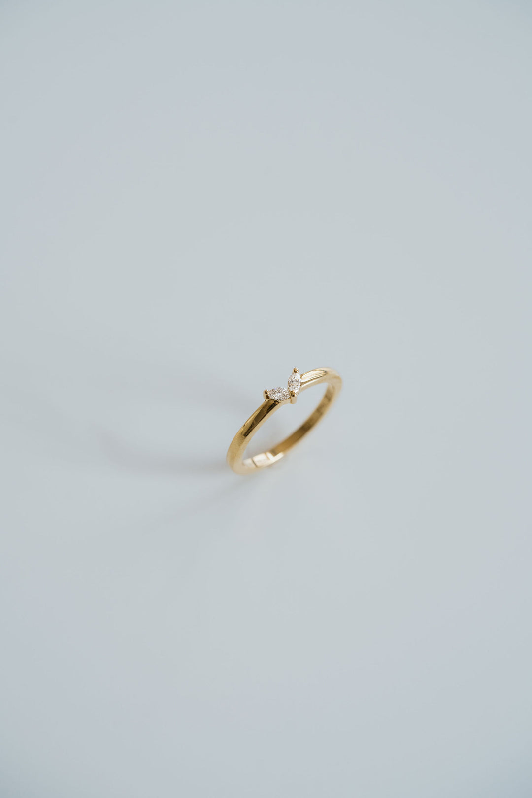 Double Marquise Diamond Band