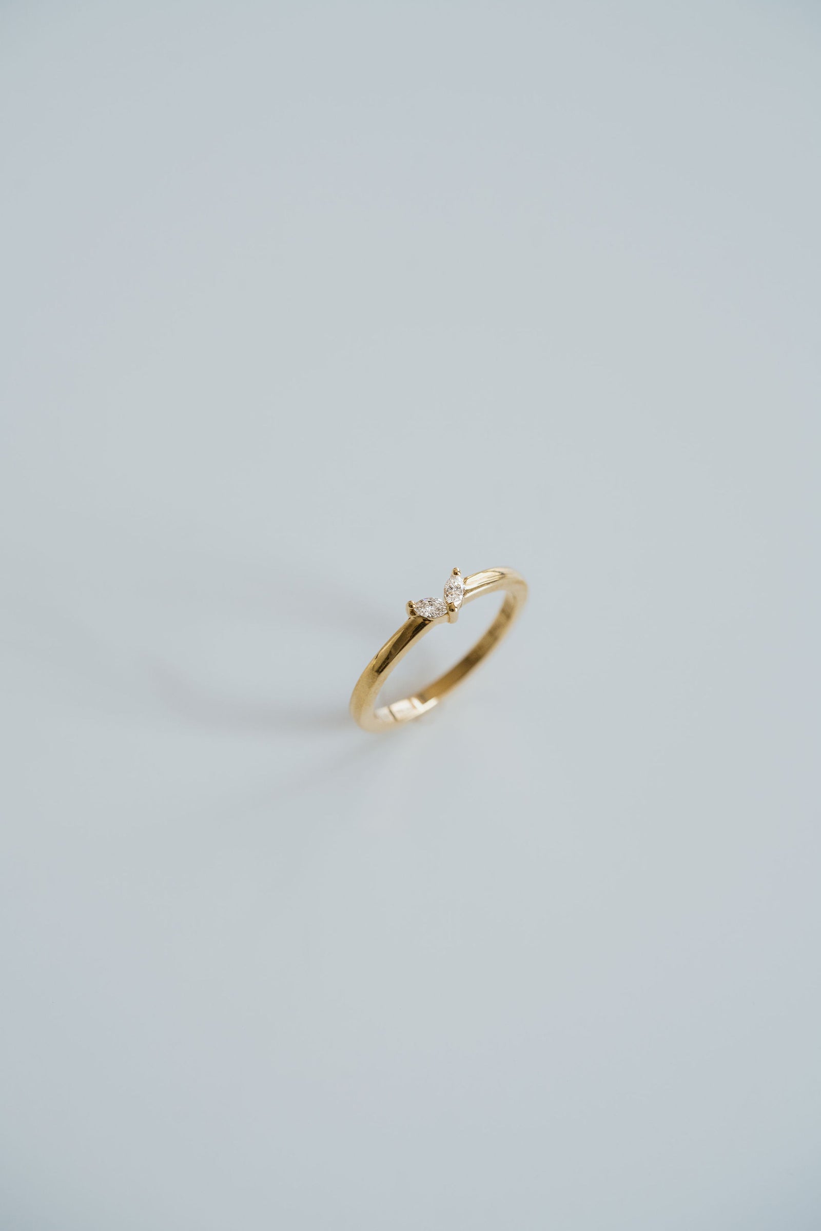 Double Marquise Diamond Band