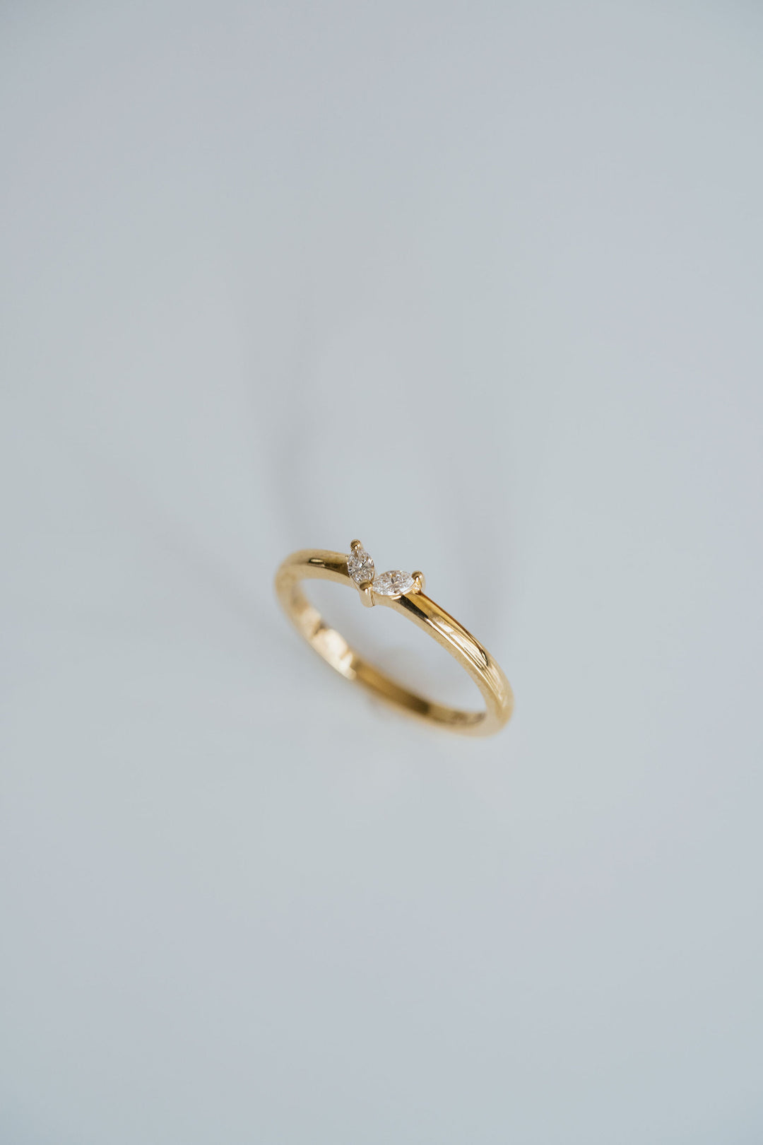 Double Marquise Diamond Band