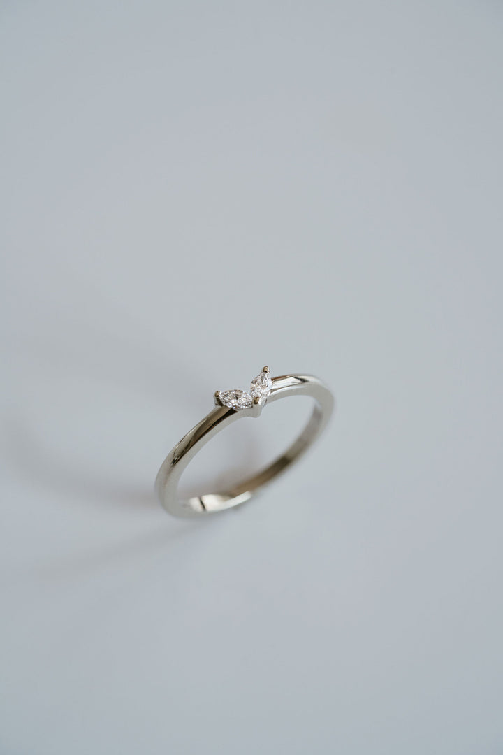 Double Marquise Diamond Band