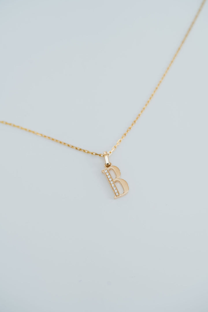 Cavalier Letter Pendants