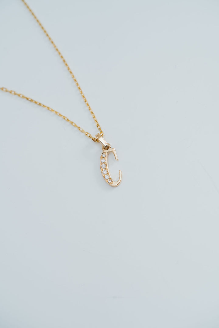 Cavalier Letter Pendants